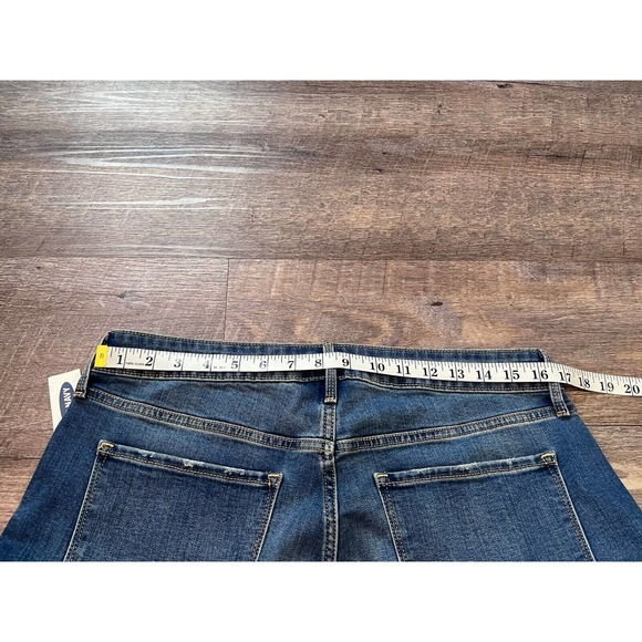 Old Navy Womens Jeans Size 14 Petite Pop Icon Skinny Medium Wash O7 - Picture 6 of 8